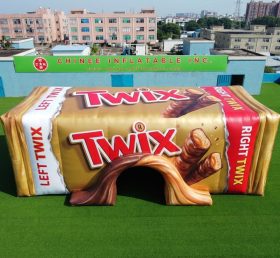 Tent1-7197 Twix Werbe-Aufblasbares Würfelzelt