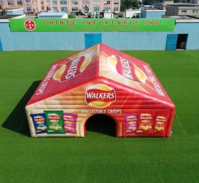 Tent1-7201 Walkers Werbe aufblasbares Würfelzelt