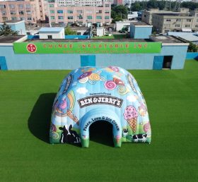 Tent1-7207 Ben & Jerry's Werbeaufblasbare Kuppel