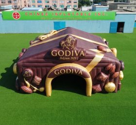 Tent1-7248 Godiva Werbe-Aufblasbares Zelt