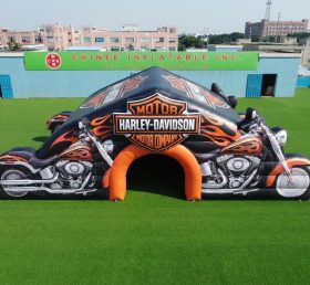 Tent1-7249 Harley Davidson Werbeaufblasbares Zelt