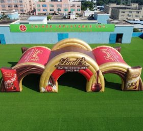 Tent1-7259 Lindt Werbeaufblasbares Zelt