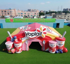 Tent1-7289 Yoplait Werbeaufblasbares Zelt