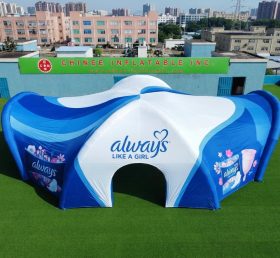 Tent1-7294 Immer Werbender Aufblasbarer Spinnenzelt