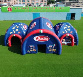 Tent1-7296 Barilla Werbeaufblasbares Spinnenzelt