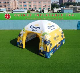 Tent1-7302 Corona Extra Werbe-Aufblasbares Spinnenzelt