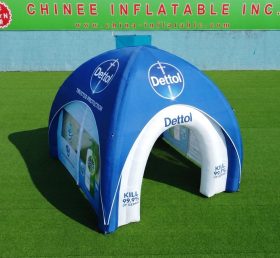 Tent1-7305 Dettol Werbe aufblasbares Spinnenzelt