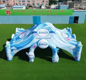 Tent1-7314 Febreze Werbeaufblasbares Spinnenzelt