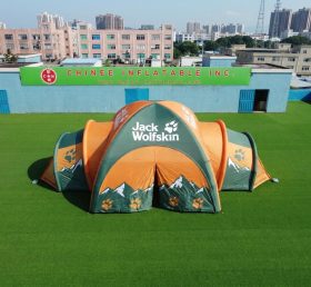 Tent1-7324 Jack Wolfskin Werbeaufblasbares Spinnenzelt