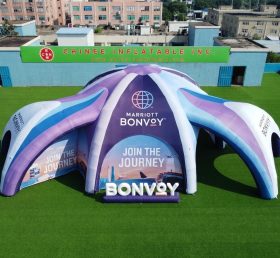 Tent1-7332 Marriott Bonvoy Werbeaufblasbares Spinnenzelt