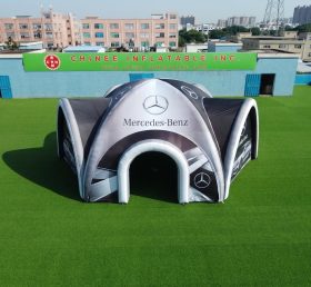 Tent1-7334 Mercedes Benz Werbe aufblasbares Spinnenzelt