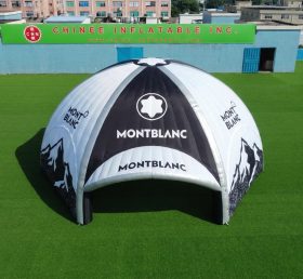Tent1-7337 Montblanc Werbeaufblasbares Spinnenzelt