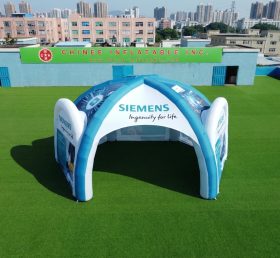 Tent1-7349 Siemens Werbe Aufblasbares Spinnenzelt