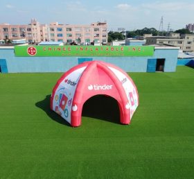 Tent1-7354 Tinder Werbeaufblasbares Spinnenzelt