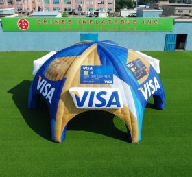 Tent1-7360 Visa Werbe-Aufblasbares Spinnenzelt