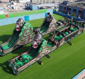 CR2-563 King-Kong-Themenriesiges aufblasbares Hindernisparcours Herausfordernder Lauf
