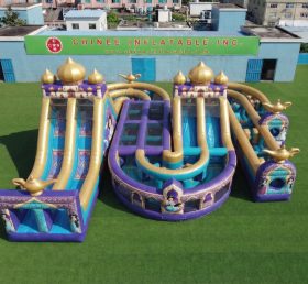 CR2-775 Aladdin Thema Riesige Aufblasbare Hindernisparcours Herausfordernder Lauf