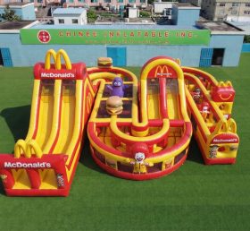 CR2-809 McDonald Thema Riesige Aufblasbare Hindernisparcours Herausfordernder Lauf