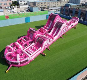 CR2-861 Barbie Thema Riesiger Hindernisparcours Herausfordernder Lauf