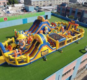 GF3-1004 Bob der Baumeister Themenaufblasbarer Spielplatz