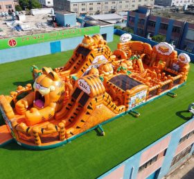 GF3-1011 Garfield Thema Aufblasbarer Spielplatz