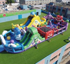 GF3-1014 Alles steht Kopf Themen Aufblasbarer Spielplatz
