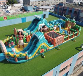 GF3-1019 Moana-Thema Aufblasbarer Spielplatz
