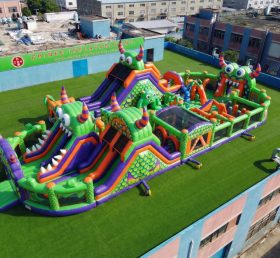GF3-1020 Monster-Thema Aufblasbarer Spielplatz