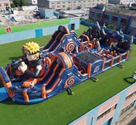 GF3-1021 Naruto-Themen Aufblasbarer Spielplatz