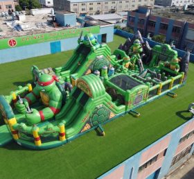 GF3-1022 Ninja-Turtles-Themen Aufblasbarer Spielplatz