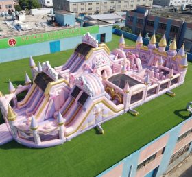 GF3-1027 Prinzessinnenpartys Thema Aufblasbarer Spielplatz