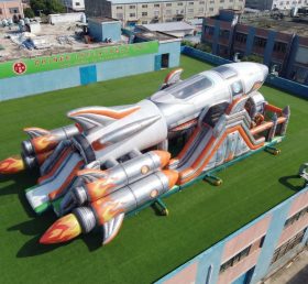 GF3-1028 Raketen-Thema Aufblasbarer Spielplatz