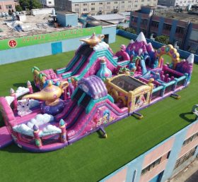 GF3-1030 Shimmer & Shine Thema Aufblasbarer Spielplatz