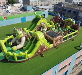 GF3-1031 Shrek Thema Aufblasbarer Spielplatz