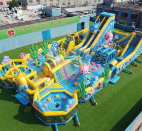 GF3-1052 Baby Shark Thema Aufblasbarer Park