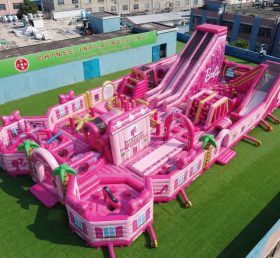 GF3-1053 Barbie Thema Aufblasbarer Park