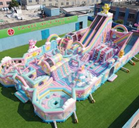 GF3-1060 Care Bears Thema Aufblasbarer Park