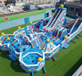 GF3-1065 Doraemon-Themen Inflatable Park