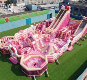 GF3-1072 Hello Kitty Thema Aufblasbarer Park