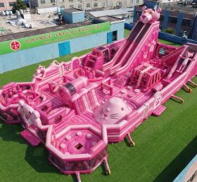 GF3-1092 Pink Panther Thema Aufblasbarer Park