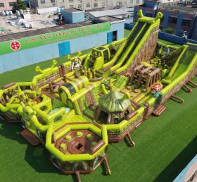 GF3-1100 Shrek Thema Aufblasbarer Park