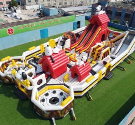 GF3-1101 Snoopy Themenpark Hüpfburg
