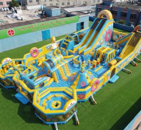 GF3-1116 Die Simpsons Themen-Inflatable-Park