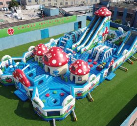 GF3-1117 Die Schlümpfe Themen Inflatable Park