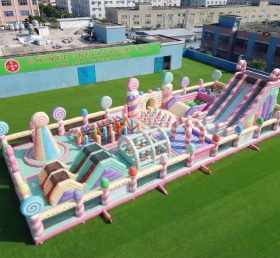 GF3-1131 Süßigkeiten-Themen Inflatable Park