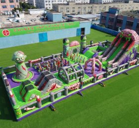 GF3-1166 Zombie Thema Aufblasbarer Park