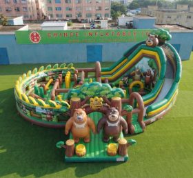 GF3-1167 Boonie Bears Thema Aufblasbarer Funpark