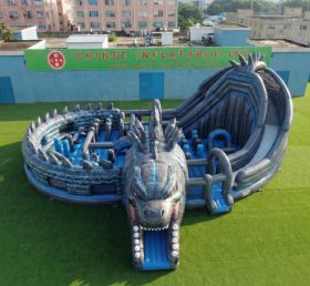GF3-1169 Godzilla Thema Aufblasbarer Funpark