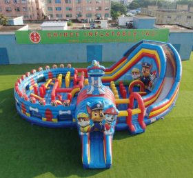 GF3-1175 Paw Patrol Thema Aufblasbare Spaßstadt