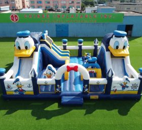 GF3-1200 Donald Duck Thema Aufblasbarer Funpark